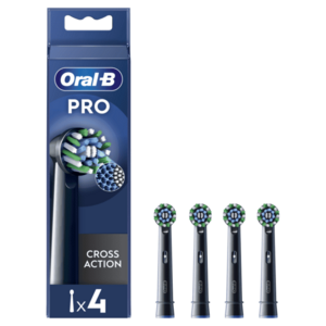 ORAL-B EB 50-4 PRO Cross Action Black Kartáčkové hlavy 4 kusy obraz