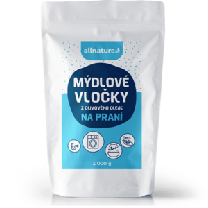 ALLNATURE Mýdlové vločky z olivového oleje 1000 g obraz