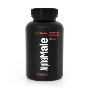 GYMBEAM Alpha male testo booster 120 kapslí obraz