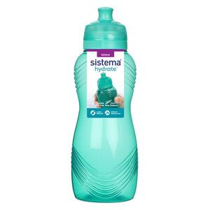 SISTEMA Hydrate Láhev Wave Twist‘n’Sip zelená 600 ml obraz