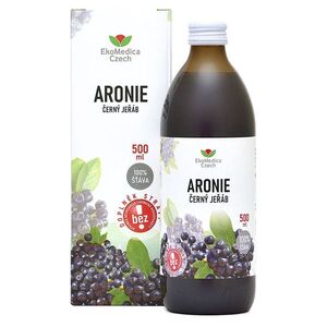 EKOMEDICA Aronie černý jeřáb 100% šťáva 500 ml obraz