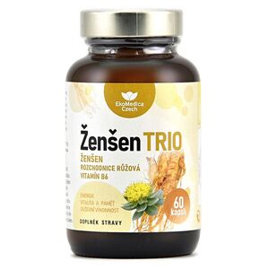 EKOMEDICA Ženšen TRIO 60 kapslí obraz