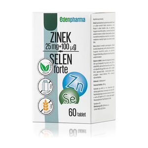 EDENPHARMA Zinek Selen forte 60 kapslí obraz
