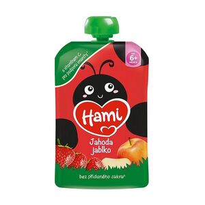 HAMI Kapsička jablko banán jahoda 6m+ 100 g obraz