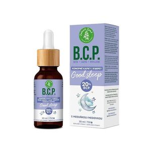 ZELENÁ ZEMĚ B.C.P. Konopné kapky s BCP Good sleep 30 ml obraz