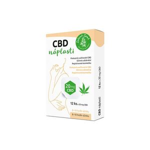 ZELENÁ ZEMĚ CBD náplasti 12 kusů obraz