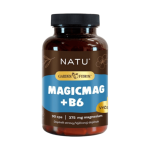NATU Garden Fusion Hořčík bisglycinát + vitamin B6 90 kapslí obraz