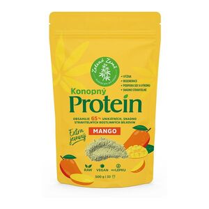 ZELENÁ ZEMĚ Konopný protein extra jemný s mangem 500 g obraz