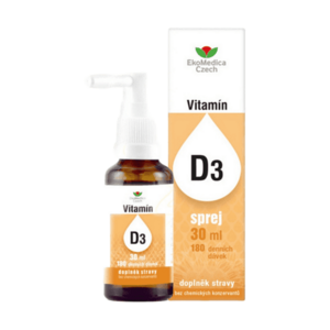 EKOMEDICA Vitamín D3 sprej 30 ml obraz