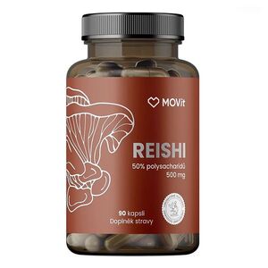 MOVIT ENERGY Reishi 50% polysacharidů 500 mg 90 kapslí obraz