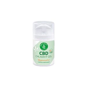 ZELENÁ ZEMĚ CBD chladivý gel 50 g obraz