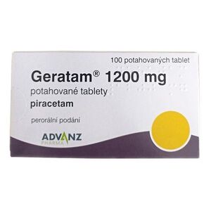 GERATAM 1200mg 100 potahovaných tablet obraz