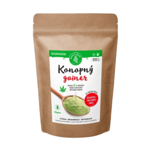 ZELENÁ ZEMĚ Konopný gainer Fitness 1000 g obraz