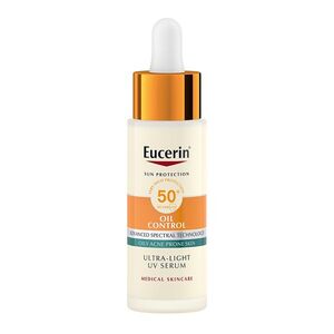 EUCERIN UV sérum na opalování na obličej Oil Control SPF 50+ 30 ml obraz