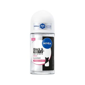 NIVEA Invisible for B&W Clear Kuličkový antiperspirant 50 ml obraz