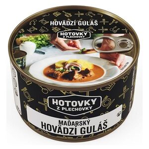 HOTOVKY Z PLECHOVKY Maďarský hovězí guláš 3 porce obraz