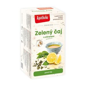 APOTHEKE Zelený čaj s citronem 20 sáčků obraz