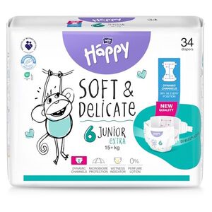 BELLA HAPPY Baby junior extra 15+ kg 34 kusů obraz