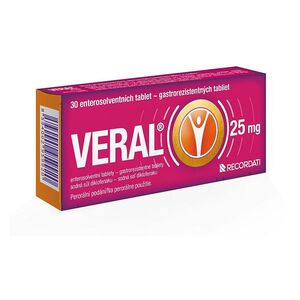 VERAL 25 mg 30 tablet obraz
