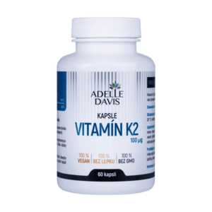 ADELLE DAVIS Vitamin K2 100 mcg 60 kapslí obraz