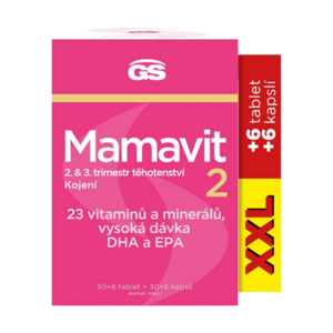 GS Mamavit 2 těhotenství a kojení 30 + 6 tablet/30 + 6 kapslí obraz