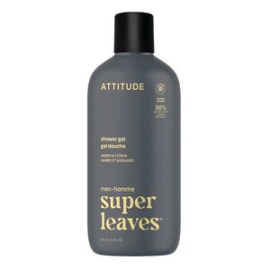 ATTITUDE Super leaves pánský sprchový gel Amber a Citrus 415 ml obraz