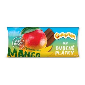 OVOCŇÁK Ovocné plátky jablko a mango 20 g obraz
