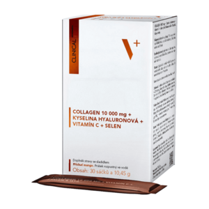 CLINICAL Collagen+ kyselina hyaluronová +vitamín C+selen 30 sáčků obraz