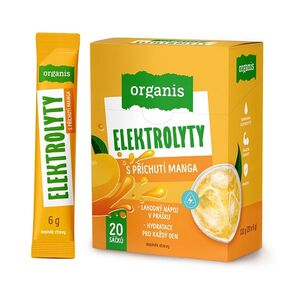 ORGANIS Elektrolyty mango sticks 20 x 6 g obraz
