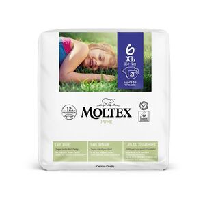 MOLTEX Pure plenky XL 16+ kg 21 kusů obraz
