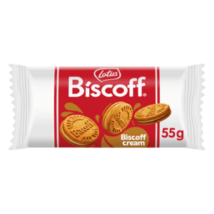 BISCOFF Sušenky plněné Biscoff krémem 55 g obraz