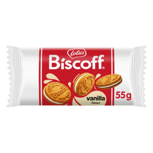 BISCOFF Sušenky plněné krémem s vanilkovou příchutí 55 g obraz