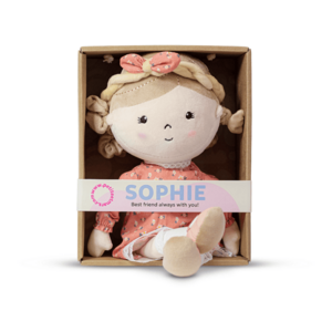 PETITE&MARS Sophie panenka plyšová 35 cm obraz