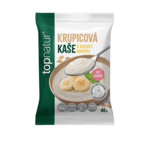 TOPNATUR Krupicová kaše banán 40 g obraz