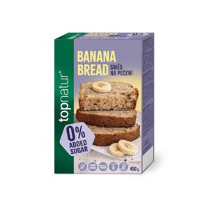 TOPNATUR No added sugar směs na banánový chlebík 400 g obraz