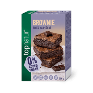 TOPNATUR No added sugar směs na brownie 300 g obraz