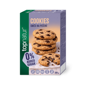 TOPNATUR No added sugar směs na cookies 330 g obraz