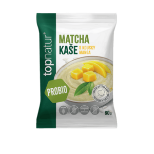 TOPNATUR Probio kaše matcha s mangem 60 g obraz