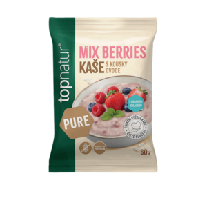 TOPNATUR Pure kaše mix berries s kolagenem 60 g obraz