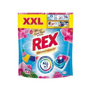 REX Prací kapsle Aromatherapy Orchid Color XXL 44 praní 528 g obraz