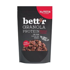 BETT'R Granola proteinová s arašídy a kakaem bezlepková BIO 300 g obraz
