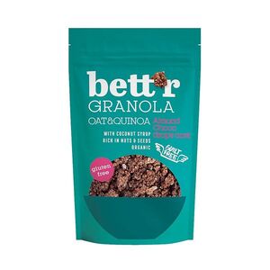 BETT'R Granola s mandlemi a čokoládou bezlepková BIO 300 g obraz