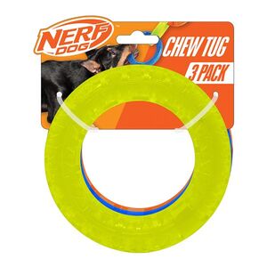 NERF DOG Hračka pro psy průhledné kruhy se spiky exe 12, 5 cm 3 kusy obraz