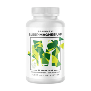 BRAINMAX Sleep Magnesium® 250 mg 50 rostlinných kapslí obraz