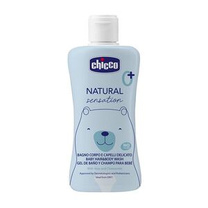 CHICCO Sprchový gel 2v1 na tělo a vlasy natural sensation 0m+ 200 ml obraz