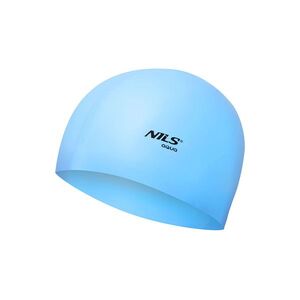 NILS Aqua nqc BL01 silikonová čepice světle modrá obraz