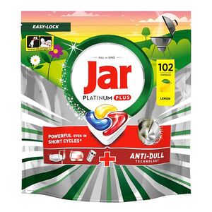 JAR Platinum plus Grill kapsle do myčky 102 kusů obraz