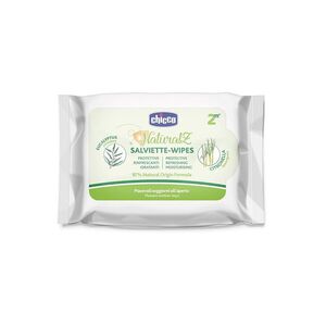 CHICCO NaturalZ ubrousky proti komárům ochranné 97% přírodních složek 20 kusů obraz