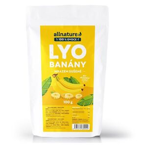 ALLNATURE Banán sušený mrazem 100 g obraz