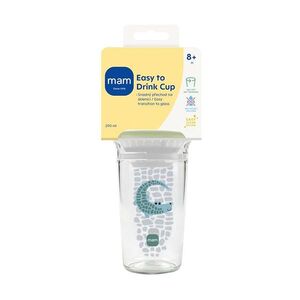 MAM Hrnek easy to drink hrnek 8+m zelený 290 ml obraz